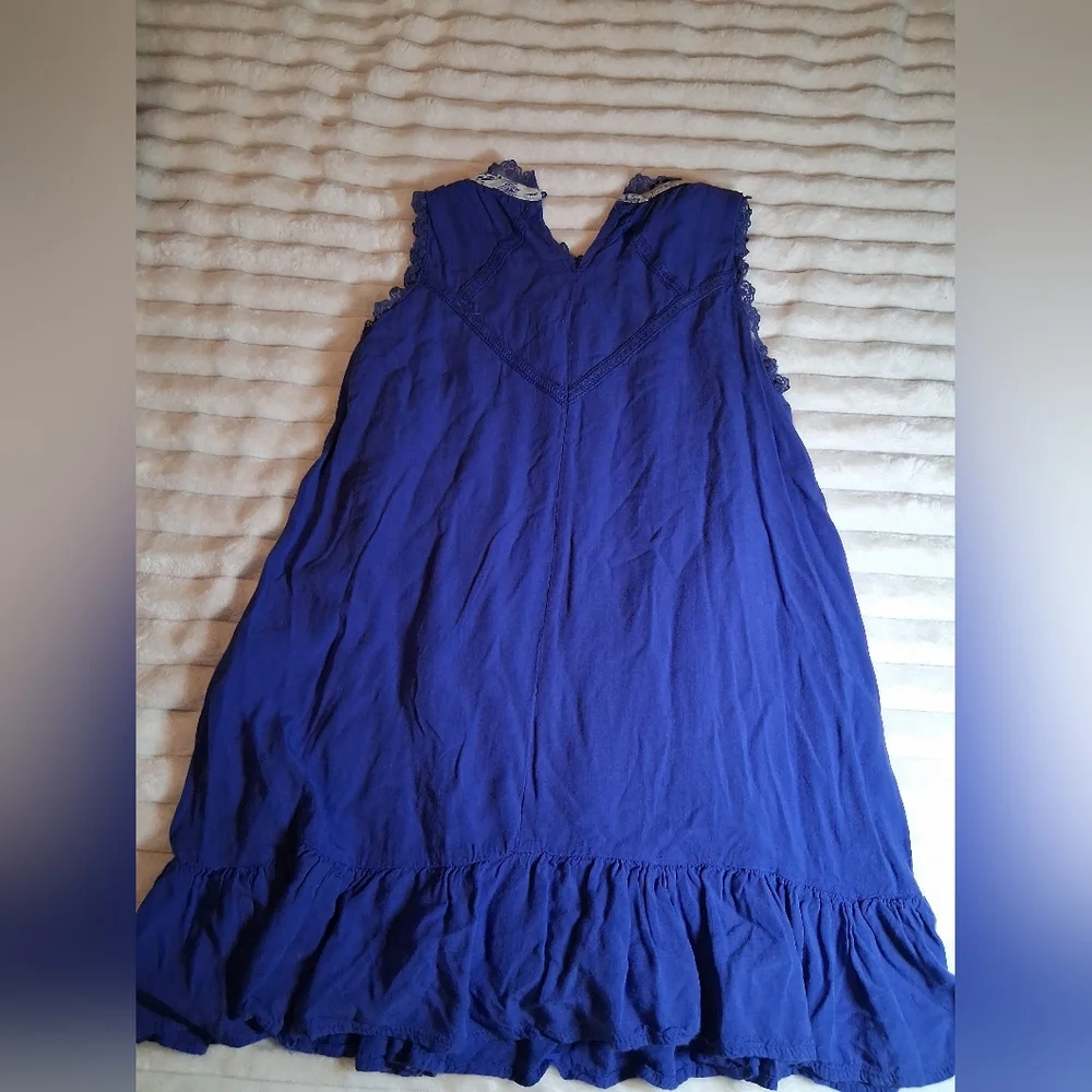 Hayden Girls Royal Blue Garment RAYON  BLEND  SIZE 11/12